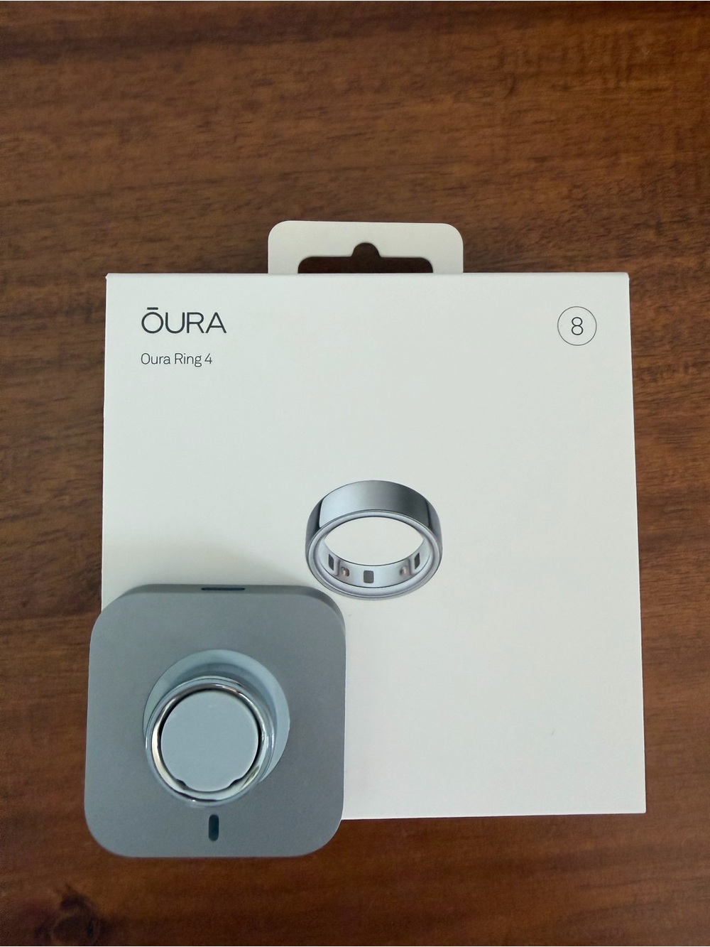Oura Ring 4 in Silver